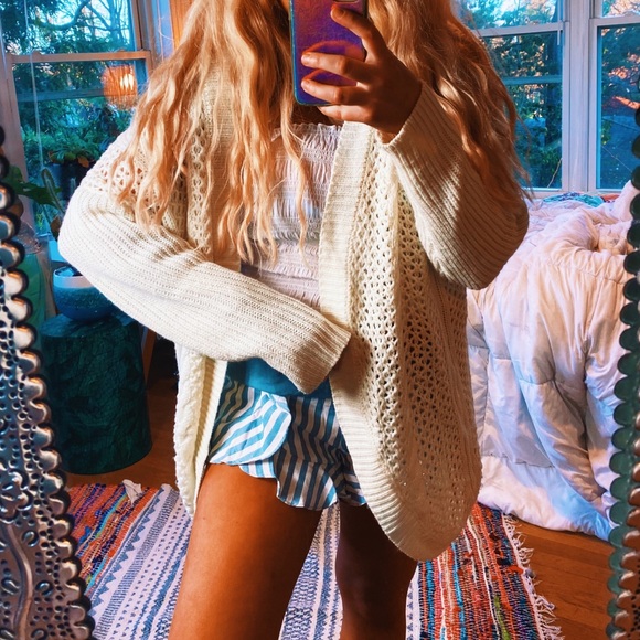 Sweaters - Bohemian Cozy Woven Clementine Cardigan 🍂🍁✨